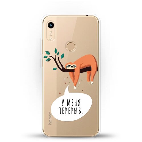 фото Силиконовый чехол перерыв на honor 8a pro andy & paul