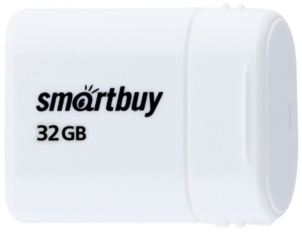 Флешка SmartBuy Lara 32 ГБ, 1 шт, белый