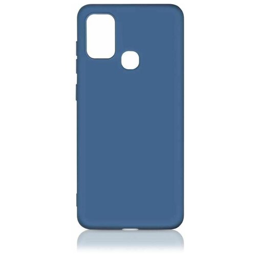 Чехол DF для Samsung Galaxy M51 Silicone Blue sOriginal-16