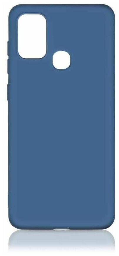 Чехол (клип-кейс) DF sOriginal-16, для Samsung Galaxy M51, синий [df ] - фото №1