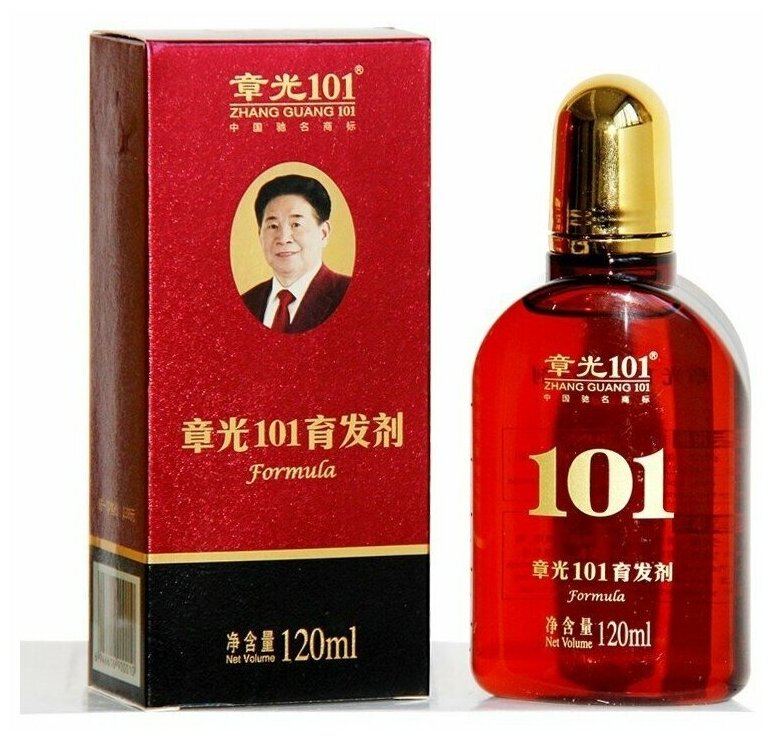Zhangguang 101 Formula Лосьон для роста волос/ против выпадения волос/ от облысения/ 120 мл