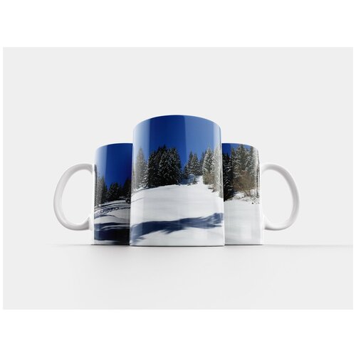 фото Кружка "allgäu, зима, снег" 320 мл lotsprints