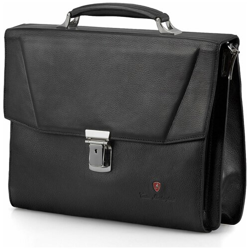 Портфель женский Tonino Lamborghini Sport Elegance Black, 9х38 см.