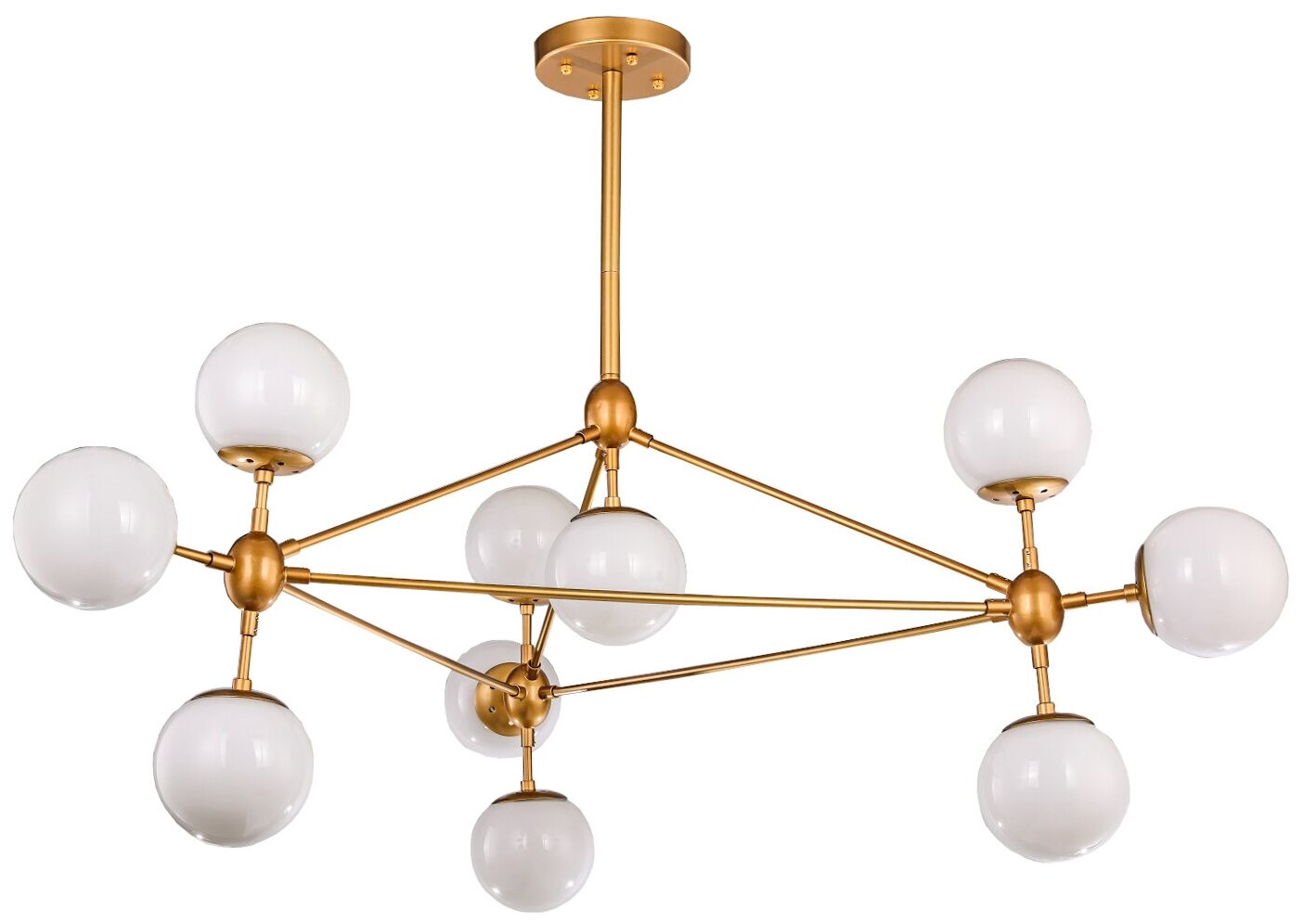 Люстра Mak-interior Modo 10 gold