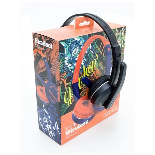 Беспроводные наушники с микрофоном Hi-Fi stereo поддержка MICRO SD 119900₽