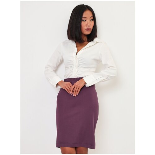 Юбка MOM №1, размер L, бордовый