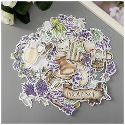 Fabrika Decoru Набор высечек "Lavender provence" 54 шт