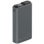 Внешний аккумулятор Olmio QS-20 22.5W 20000 mAh темно-серый - изображение