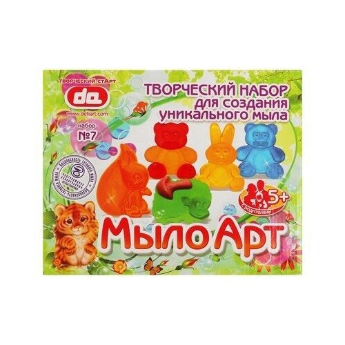 фото Творческий набор для создания мыла "зверушки" detiart россия детиарт