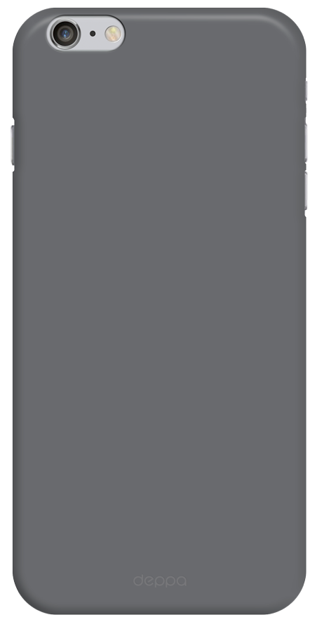 Чехол Air Case для Apple iPhone 6/6S Plus, серый, Deppa 83125