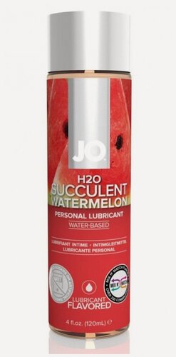 Изображение товара Вкусовой лубрикант на водной основе Watermelon (арбуз) 120 мл