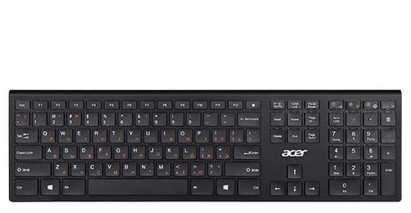 Клавиатура Acer OKR020 Wireless, черный