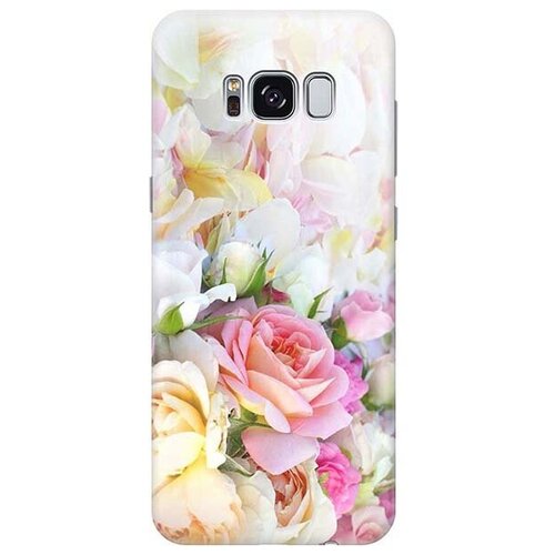 Cиликоновый прозрачный чехол ArtColor для Samsung Galaxy S8 с принтом Нежные розы cиликоновый прозрачный чехол artcolor для samsung galaxy a20 a30 с принтом нежные розы