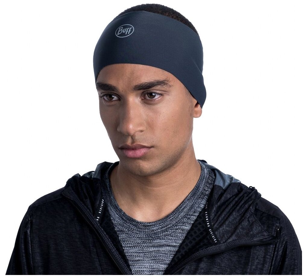 Повязка Buff Headband Tech Fleece Solid Grey