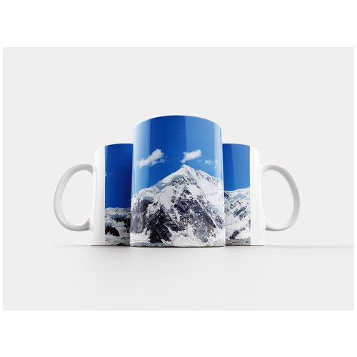 фото Кружка "голубое небо, снежная гора, горная вершина" 320 мл lotsprints