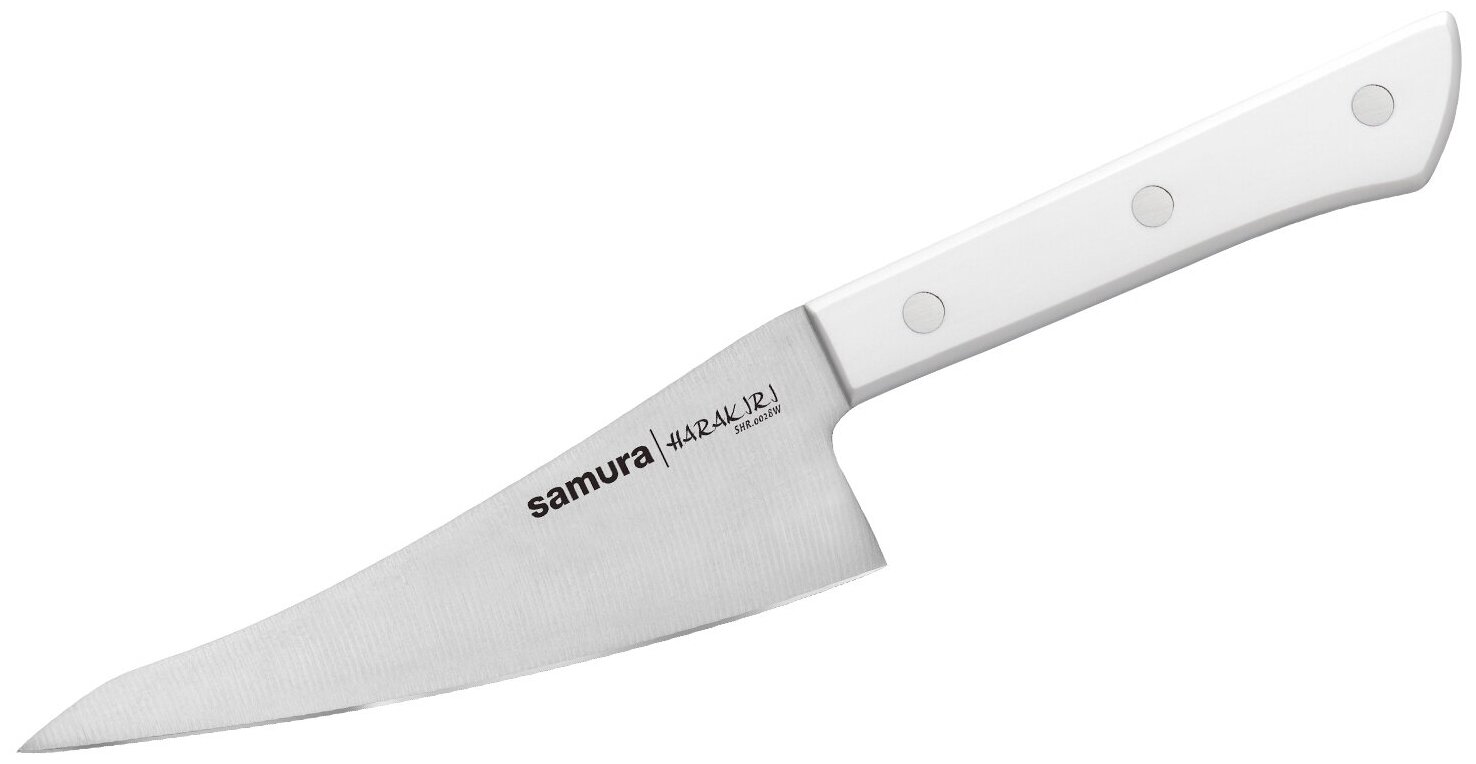 Нож кухонный Samura HARAKIRI, современный универсальный (SHR-0028W)