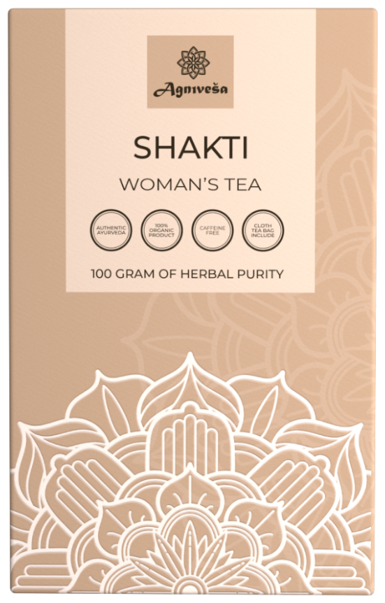 AGNIVESA Аюрведический чай для женщин Шакти | Shakti Women's Tea 100г - фотография № 2