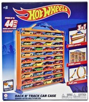 HWCC9 Портативный кейс-автотрек (конструктор) Hot Wheels, для хранения игрушечных машинок