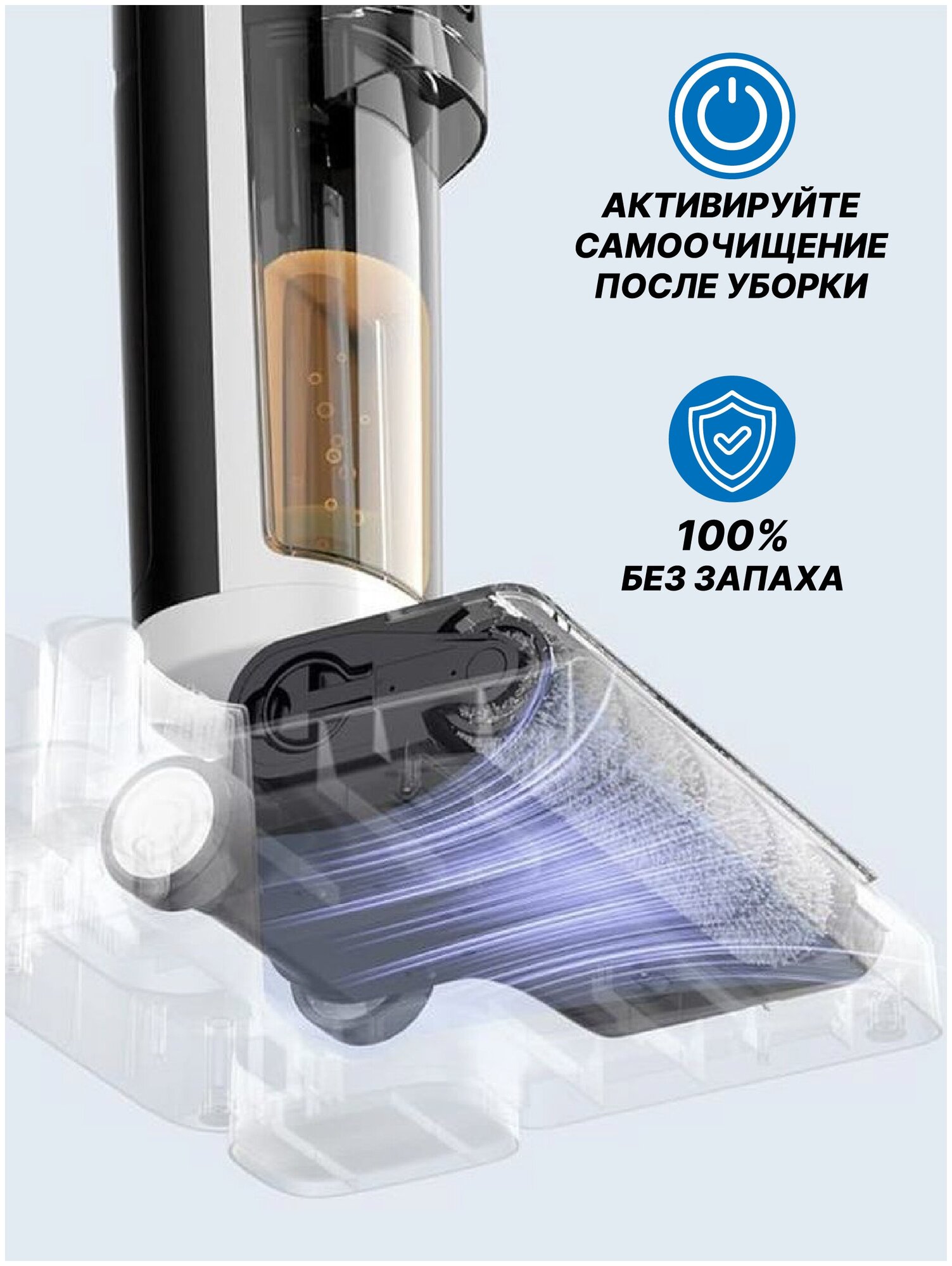 Беспроводной моющий пылесос Lydsto Dry and Wet Vaccum Cleaner W1 (YM-W1-W02)