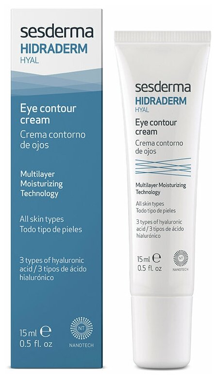 HIDRADERM HYAL Eye contour cream – Крем-контур для зоны вокруг глаз, 15 мл