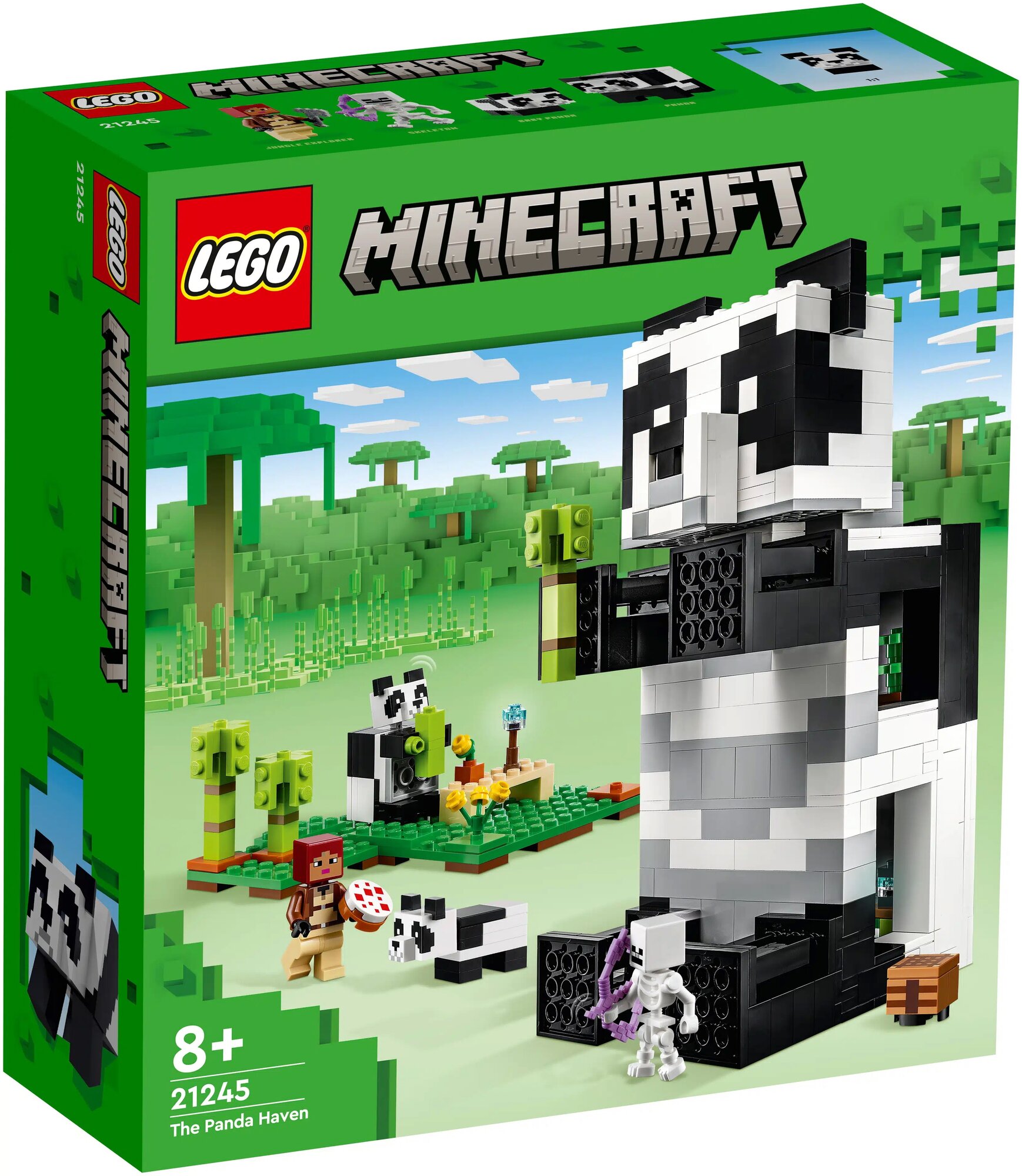 Конструктор LEGO Minecraft 21245 "Дом панды"