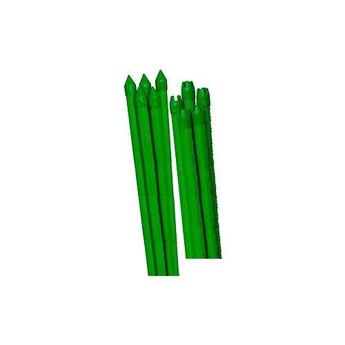 Шест Green Apple Б0010274, 5 шт. 5 180 см 180 см 2.4 см 0.8 см зелeный 0.15 кг поддержка металл в пластике д11 180 см 5 шт
