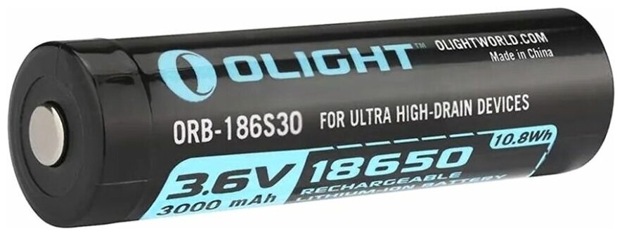 Аккумулятор Olight 18650 3,7 В 3000 мА·ч 1 шт.