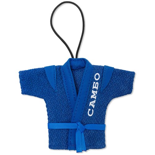 Сувенирная куртка (кимоно, подвеска, брелок) KAITOGI Самбо синяя