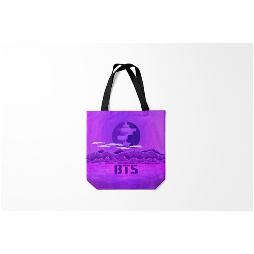 фото Сумка-шоппер / 40х40 см / k pop / bts band burnettie