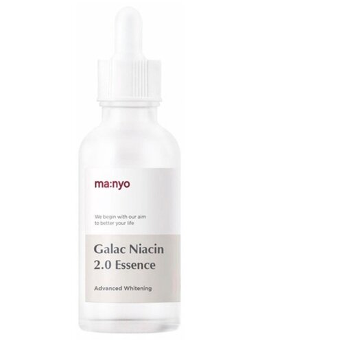 (Проверенный) Manyo GALAC NIACIN 2.0 ESSENCE 50ml новогодняя упаковка Ампульная эссенция с экстрактом галактомисис 50 мл