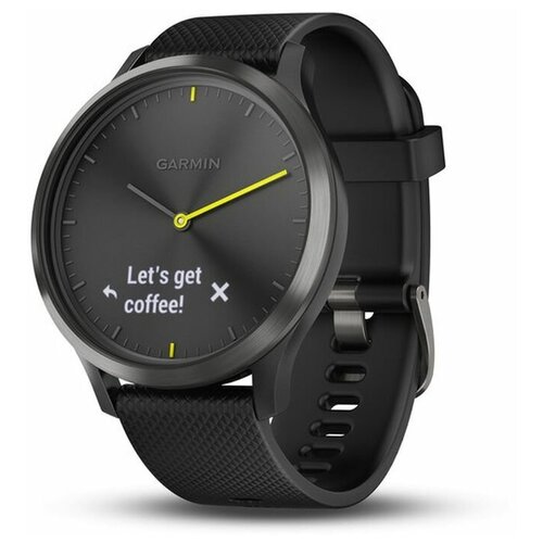 Смарт-часы Garmin Vivomove HR черные с черным ремешком 2499500₽