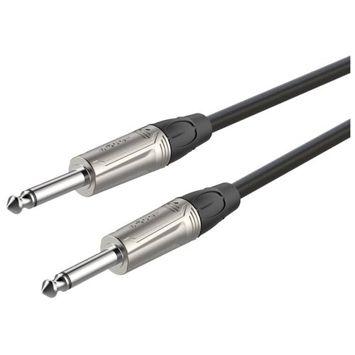 Кабель аудио 1xJack - 1xJack Roxtone DGJJ100/1 1.0m roxtone racc150 1 аудио кабель 2 x rca 2 x 6 3 mono jack 1 м