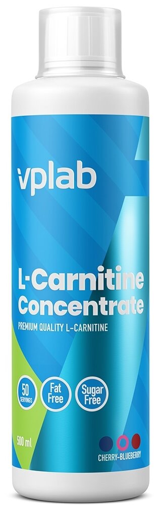 Л-карнитин  VPLAB  L-Carnitine Conc. жидкий  500мл. бутылка
