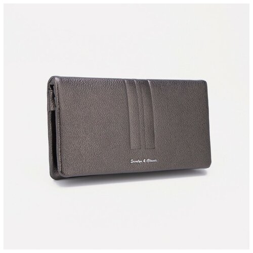 фото Кошелёк на магнитах, цвет бронзовый нет бренда