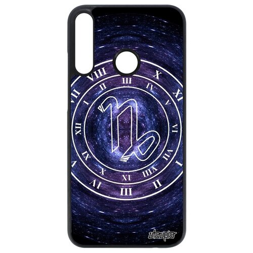 фото Противоударный чехол на телефон // huawei p40 lite e // "зодиак козерог" астрологический zodiac, utaupia, синий