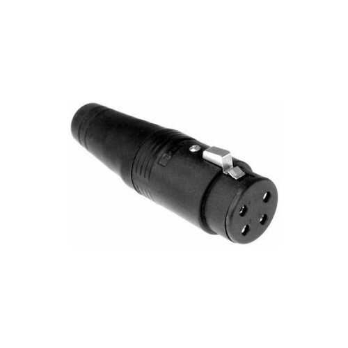 AMPHENOL AP-4-11 - разъем кабельный 4 контакта мама корпус - пластик черный 4727₽