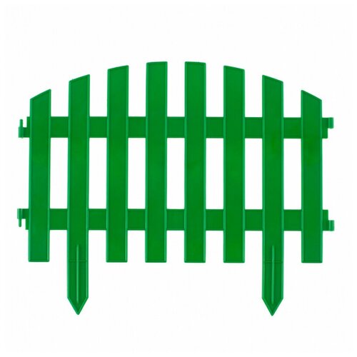 PALISAD Забор декоративный Романтика, 28 х 300 см, зеленый// PALISAD забор декоративный лдн амурный 80 x 71 см 5 секций