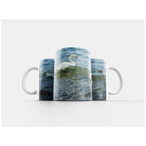 фото Кружка "лебеди, птицы, утка" 320 мл lotsprints