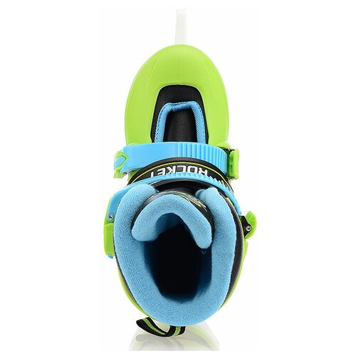 фото Коньки детские m зеленые rocket