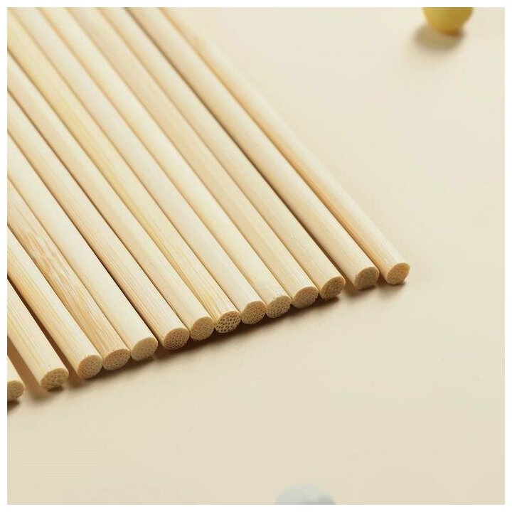 Набор палочек-дюбелей для кондитерских изделий "Доляна", 20 штук, длина 15 см, бамбук - фотография № 2