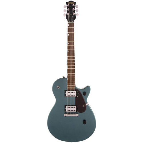 GRETSCH G2210 STRML JR JET CLB GNMTL электрогитара, цвет серо-зеленый