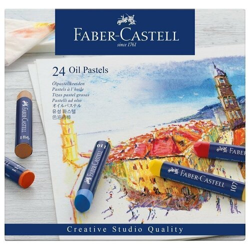 Пастель масляная Faber-Castell Oil Pastels, 24 цвета, 285955 127024