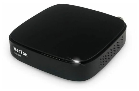 Цифровой эфирный приемник BarTon TA-561 для просмотра цифрового тв DVB T2 Триколор