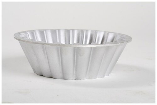 Форма для выпечки кексов 21х14.5х6.5 см (литой алюминий, Россия)