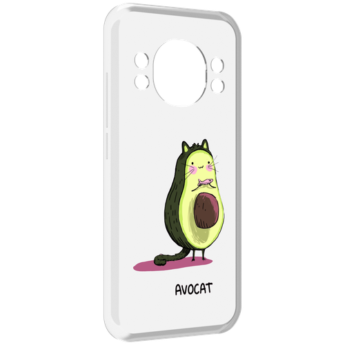 Чехол MyPads Avocat для Doogee S98 / S98 Pro задняя-панель-накладка-бампер