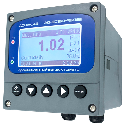 AQUA-LAB AQ-EC150-RS485 промышленный кондуктометр контроллер измеритель электропроводности
