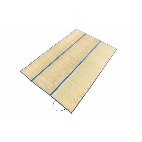 фото Пляжный коврик - сумочка соломенный 110х170 см с фольгой 12961р happy home