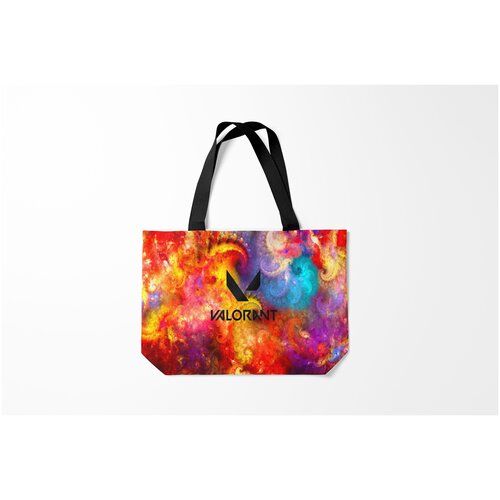 фото Сумка-шоппер / 46х35 см / геймерам / игры valorant burnettie