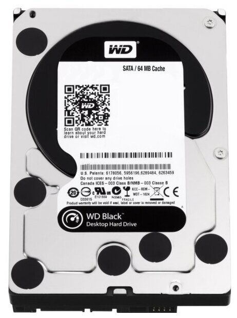 Жесткий диск WD Black , 10ТБ, HDD, SATA III, 3.5" - фото №3