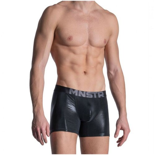 фото Трусы-боксеры "m2100 - hip boxer black" / manstore / черный / размер m